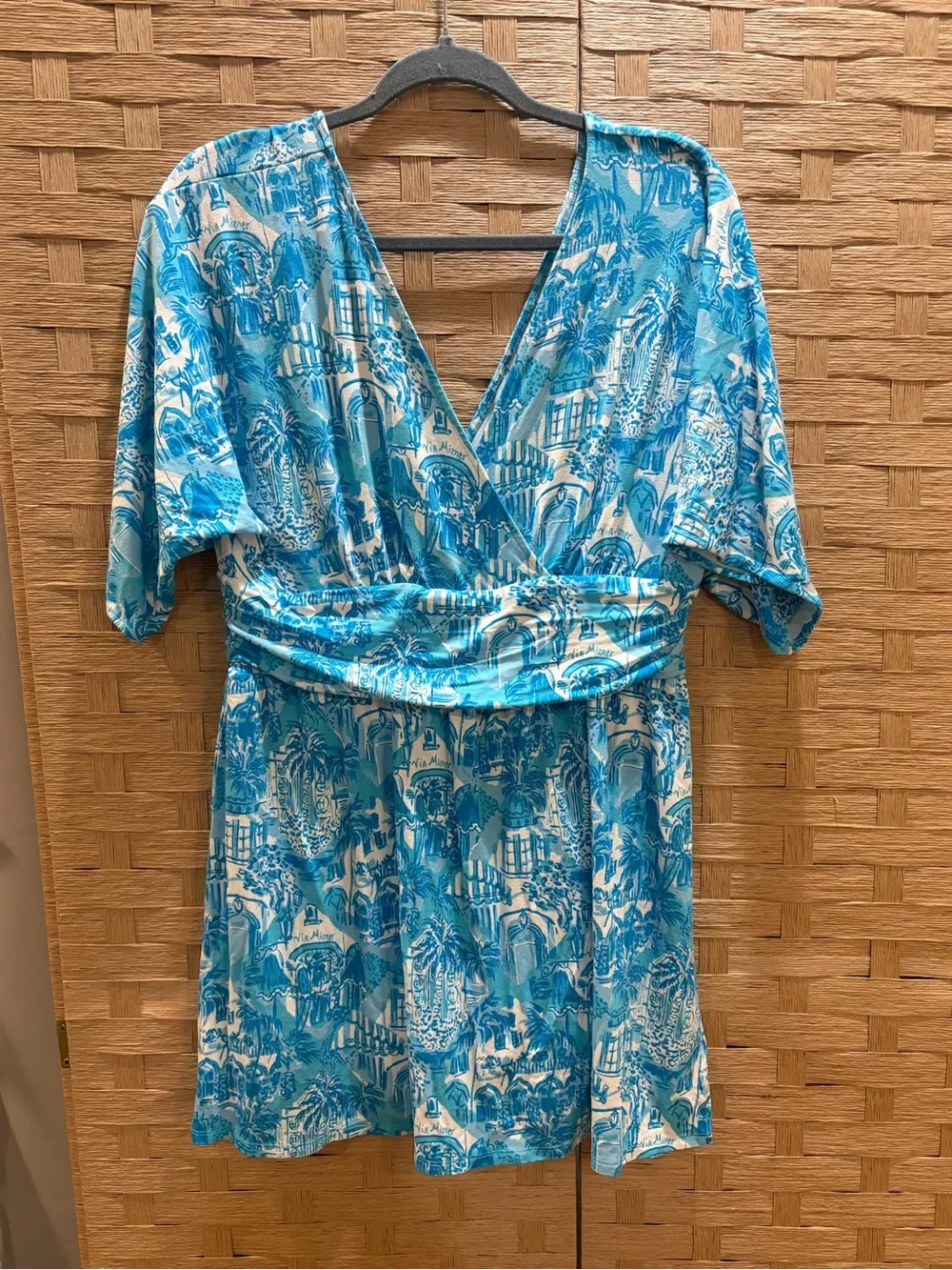 Lilly Pulitzer Parity Print Skort Romper Dress Size Large EUC